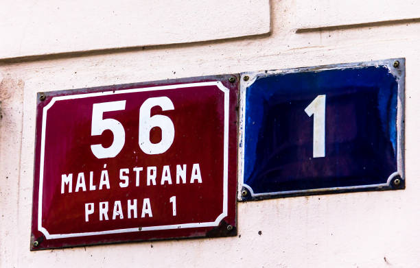 istock Street sign, Prague, Mala Strana 1006864358