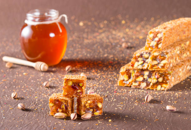 istock tukish delight with honey and sesame 1006885576