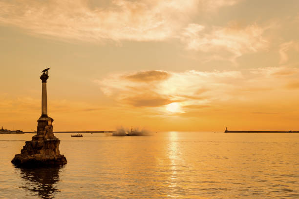 istock Sevastopol Bay at sunset 1006909648