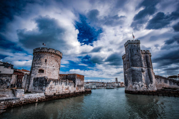 Entrance to the port of La Rochelle!