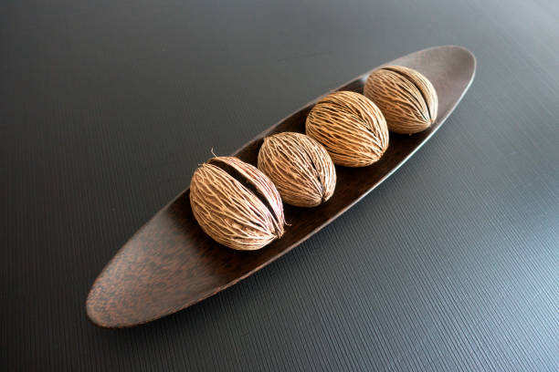 decoration with suicide tree seeds.