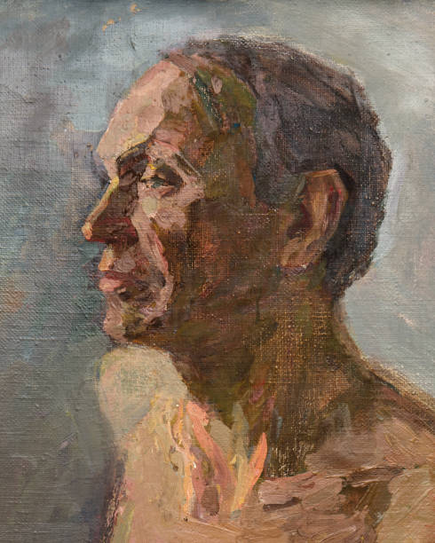 istock oil painting, portrait 1007017302