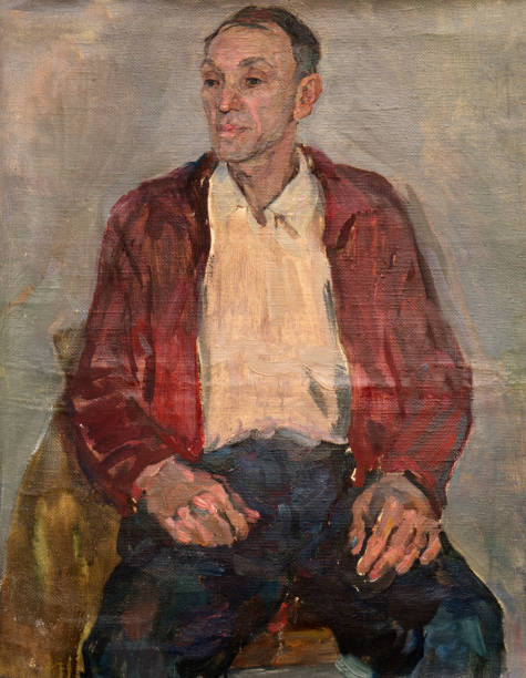 istock oil painting, portrait 1007019656