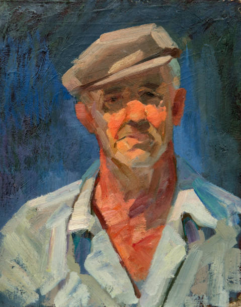 istock oil painting, portrait 1007019770