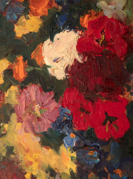 istock Oil painting, abstract 1007019896