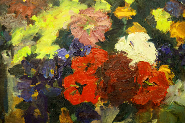 istock Oil painting, abstract 1007019902