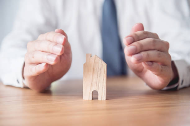 istock Property insurance and security concept. 1007027426