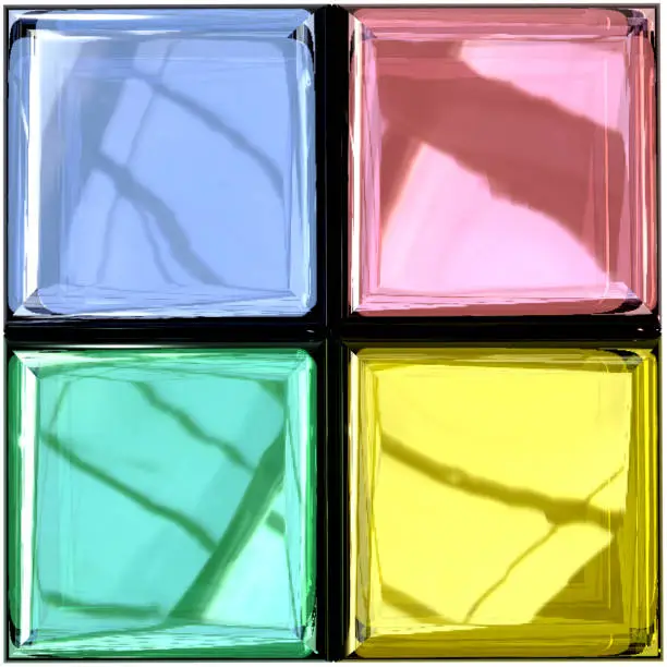 Colored Glass Palette