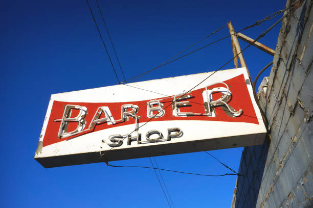 istock neon barber shop sign 1007047316