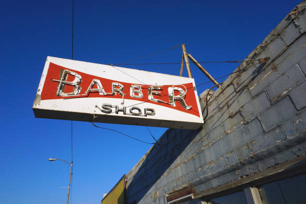 istock neon barber shop sign 1007047332