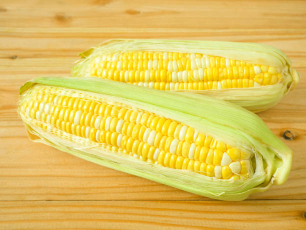 istock Ears of bicolor sweet corn 1007062478