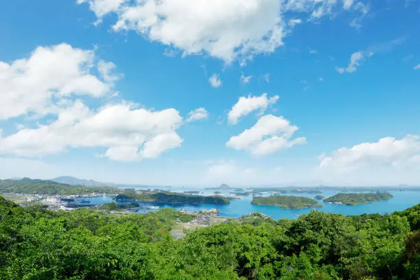 landscape of Amakusa area in Japan