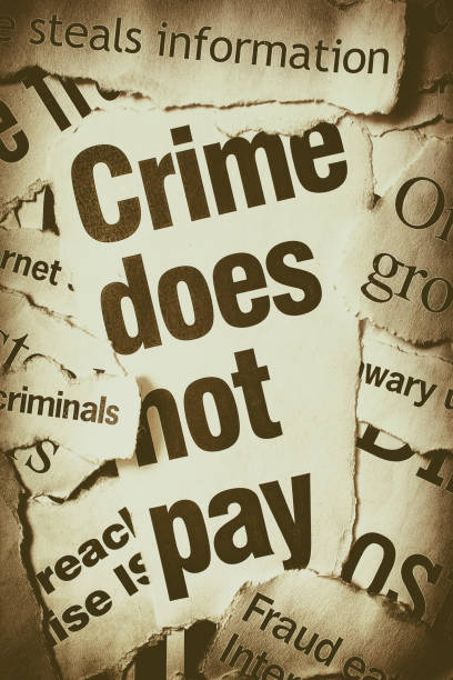 istock ''Crime does not pay' say newspaper headlines 1007101112