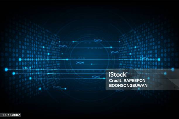 Image Interconnection Data Interconnection Of Digital Systems Stock Illustration - Download Image ...