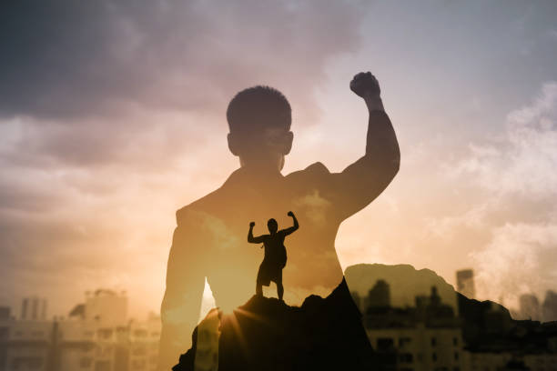 istock Finding the super hero in you. 1007108422