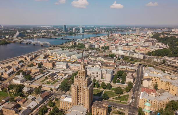 istock Cityscape of Riga 1007120954