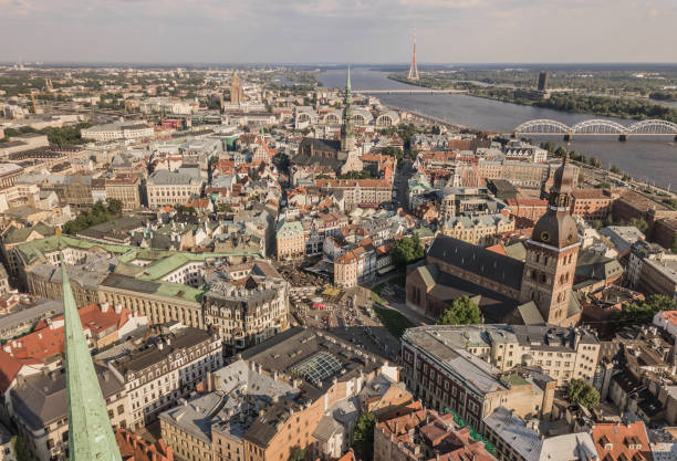 istock Cityscape of Riga 1007138856