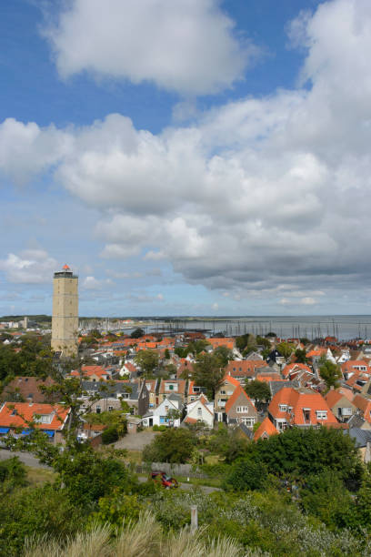 View over Terschelling island in the Waddensea