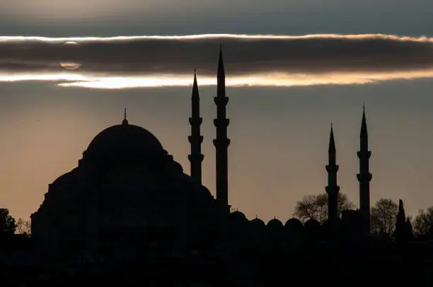 Süleymaniye Mosque Sunset