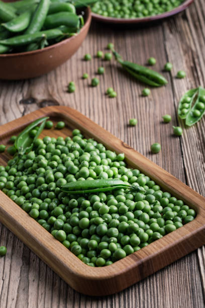 istock Fresh homegrown green peas 1007176662