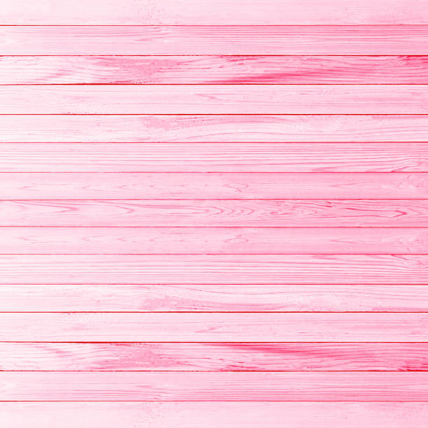 istock Pink wood wall plank texture or background 1007182608
