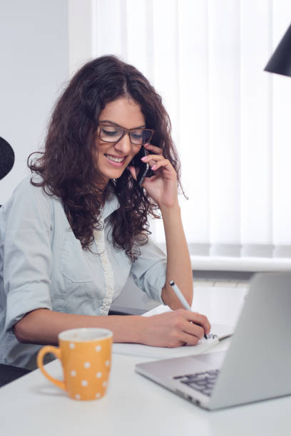 istock Businesswoman with phone 1007189730