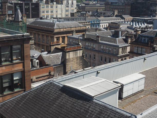 istock Aerial view of Glasgow 1007189932