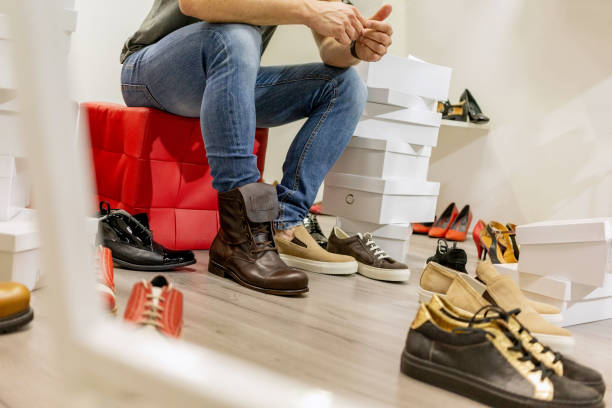 istock Making a choice of shoes 1007199258