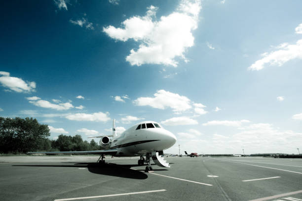 istock Falcon Business Jet Ready to Go 1007202490
