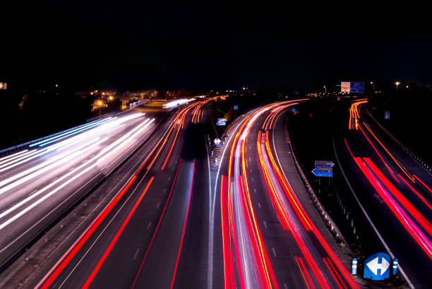 istock The roads of Malaga at night. 1007203916