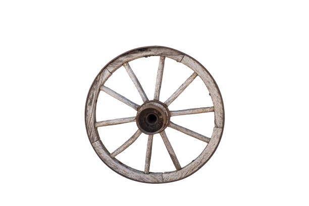 istock An old wooden wheel 1007214398