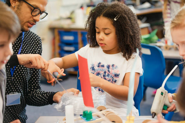 istock School Children Building in Elementary Class with their Teacher 1007226880