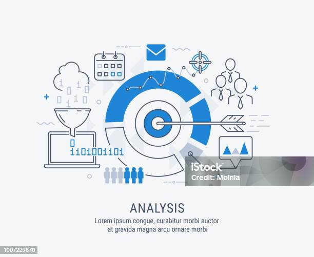 Analysis Reference Images Analysis Vector Illustration Stock Illustration - Download Image Now ...