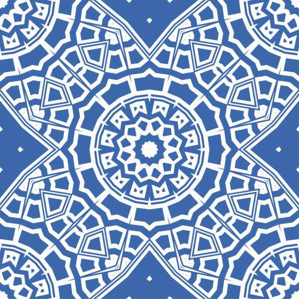 istock Seamless lace floral background. decorative texture for wallpaper, invitation. Vector color illustration 1007247588