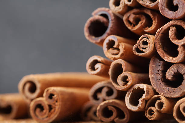 istock Macro shot of cinnamon sticks. Aromatic spice. 1007271242