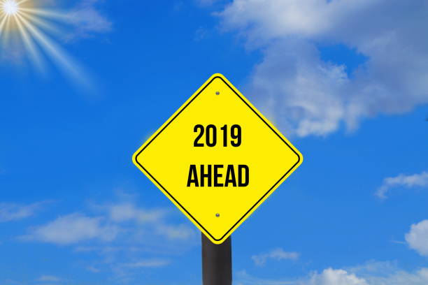 istock A sign with the reference to the New Year 2019 1007273424