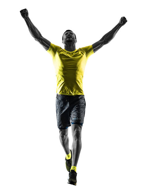 istock man runner running jogger jogging happy isolated silhouette whit 1007275008