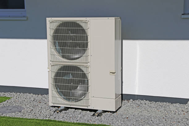 istock Air-Conditioner on a new residential home 1007279010