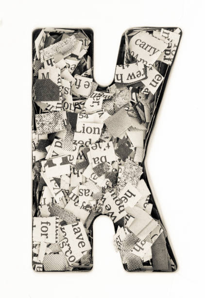 istock capital letter made from newspape 1007285374