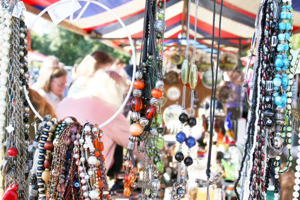 istock Colorful Flea Market with copy space 1007289468