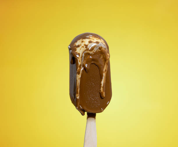 istock melting melted chocolate ice cream in summer hot weather 1007294182