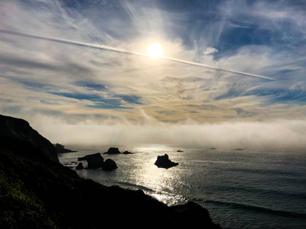 istock Big Sur Coastline with Fog 1007304026