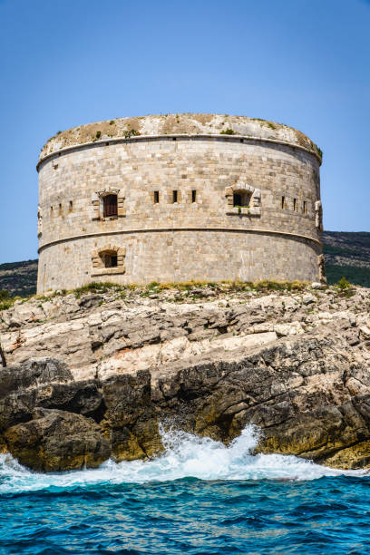 istock Mamula fortification, small island in Adriatic sea, Montenegro 1007304912