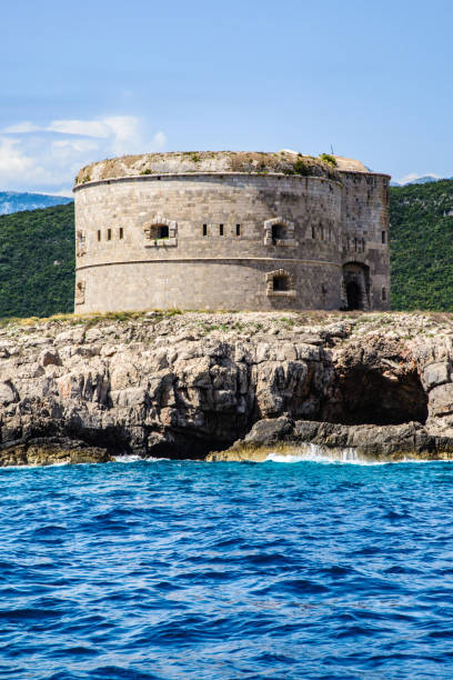 istock Mamula fortification, small island in Adriatic sea, Montenegro 1007304916