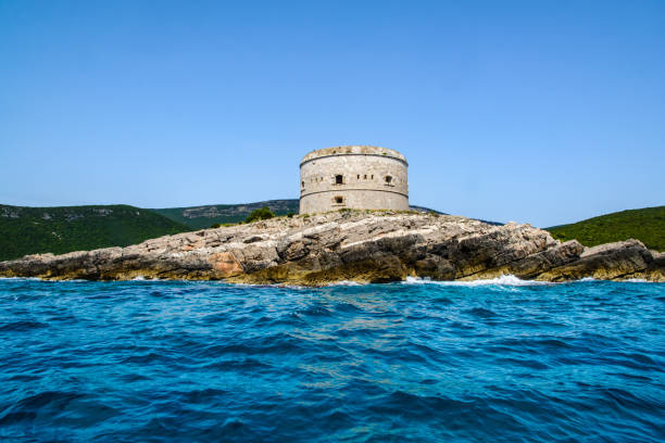 istock Mamula fortification, small island in Adriatic sea, Montenegro 1007304918
