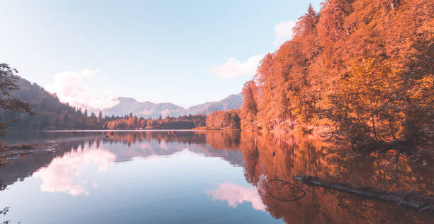 istock Soft autumn landscape view of Karagol (Black lake) 1007314646