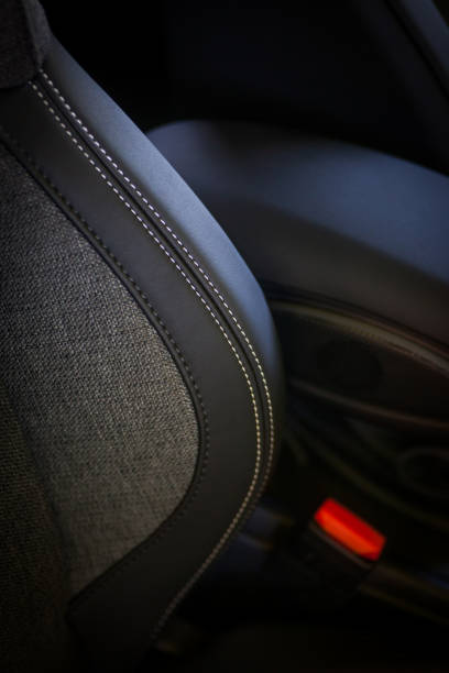 istock Textile seats of a car 1007325182