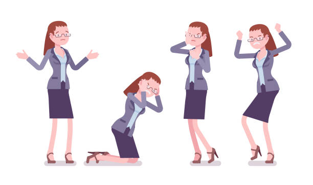 Female Teacher Negative Emotions Stock Illustration - Download Image Now -  Teacher, Anger, Sadness - iStock