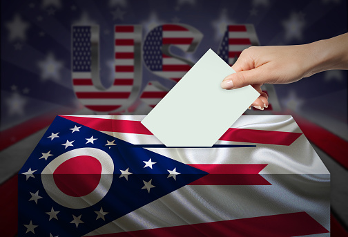 Election Day in the United States of America - OHIO, USA