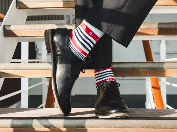 istock Man in stylish, black shoes 1007359622